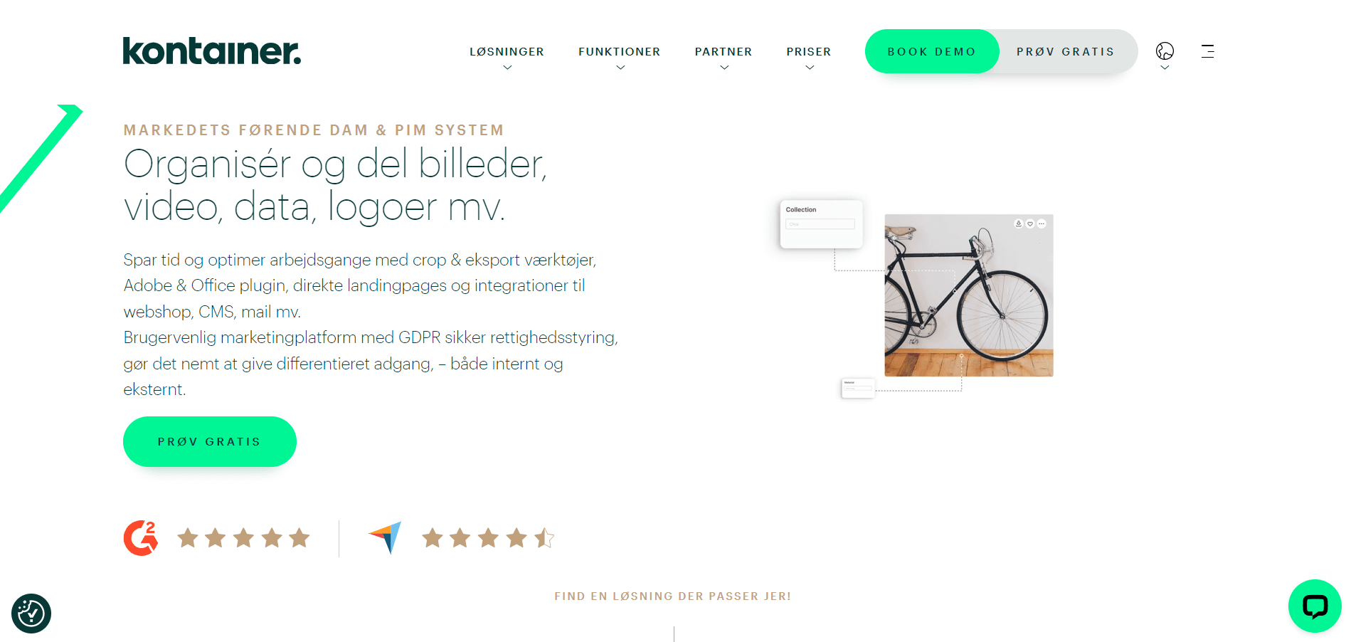 Kontainer screenshot
